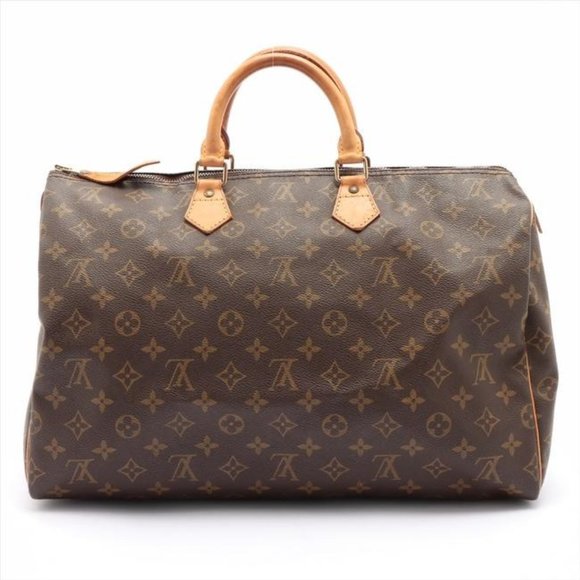 AUTHENTIC Louis Vuitton Speedy 40 with Lock - Picture 1 of 12